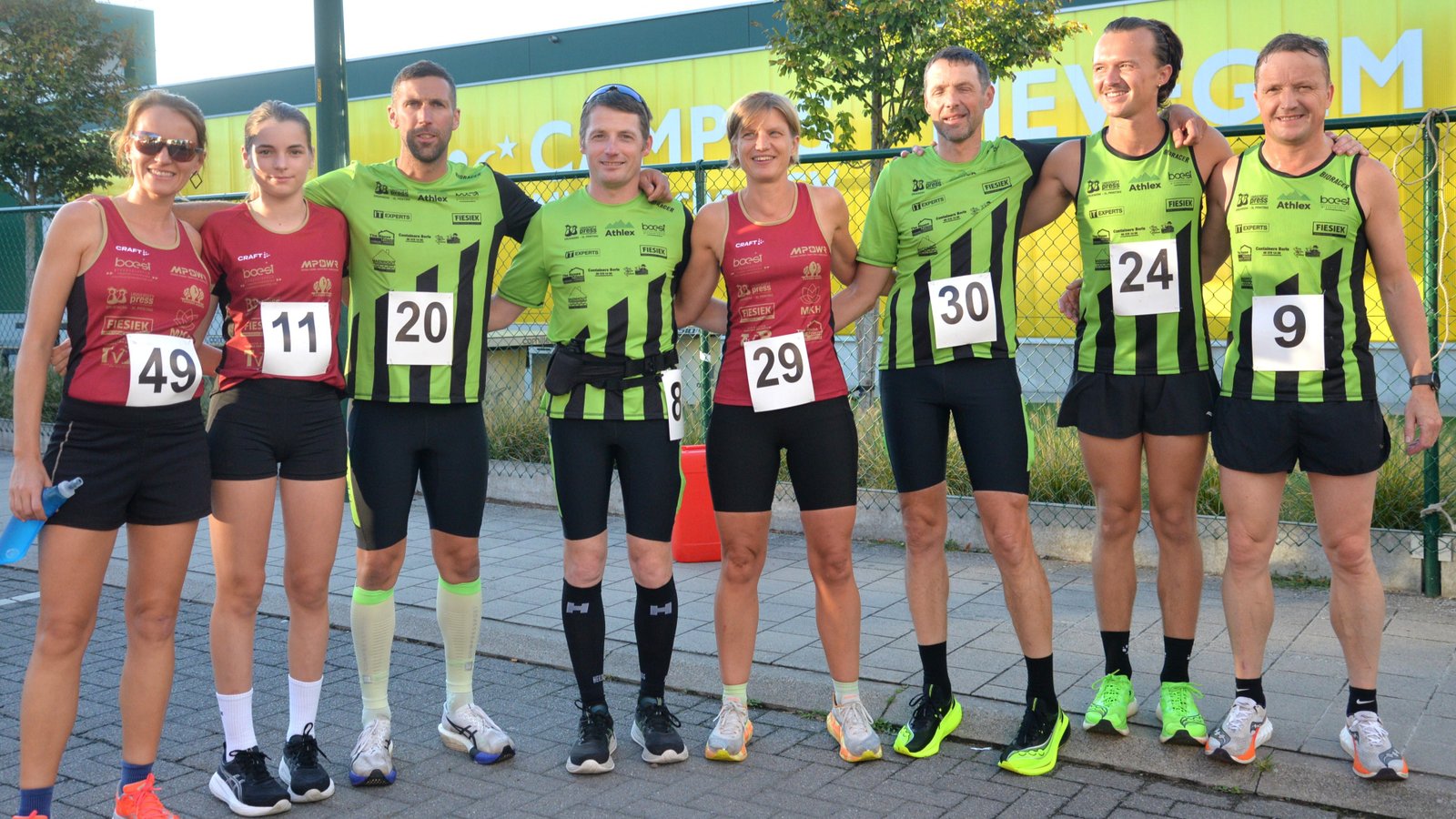 jogging Zomergem,Wanzele en Maldegem Donk
